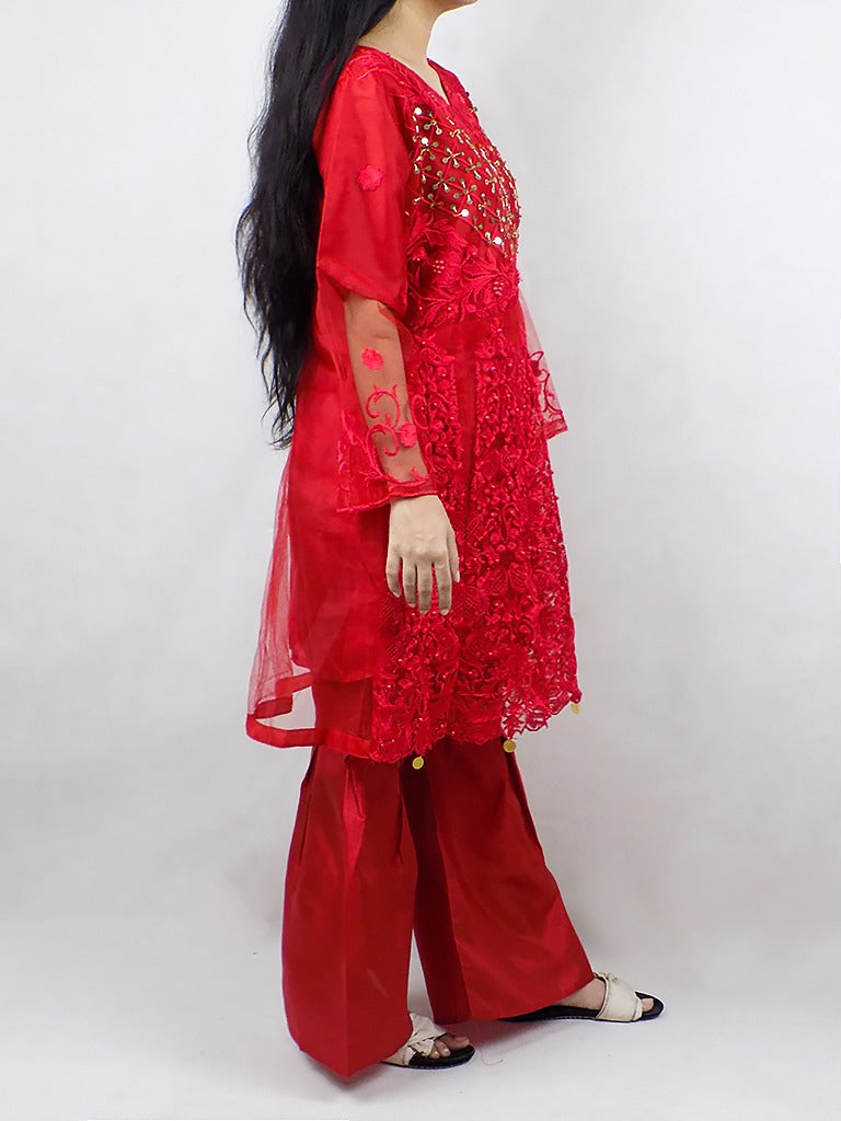 rania fancy frok  2piece with simple shrara