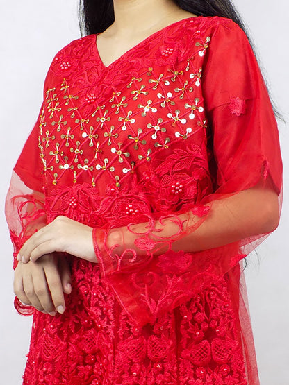 rania fancy frok  2piece with simple shrara